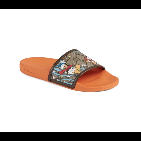 Gucci Donald Duck Slides /Shoes - Limited Addition 34/4 - Picture 1 of 7